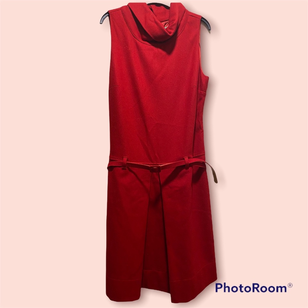 United Colors Of Benetton Red Medium sleeveless Dress